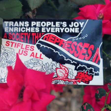 Trans people's joy enriches everyone. A society that represses it stifles us all.